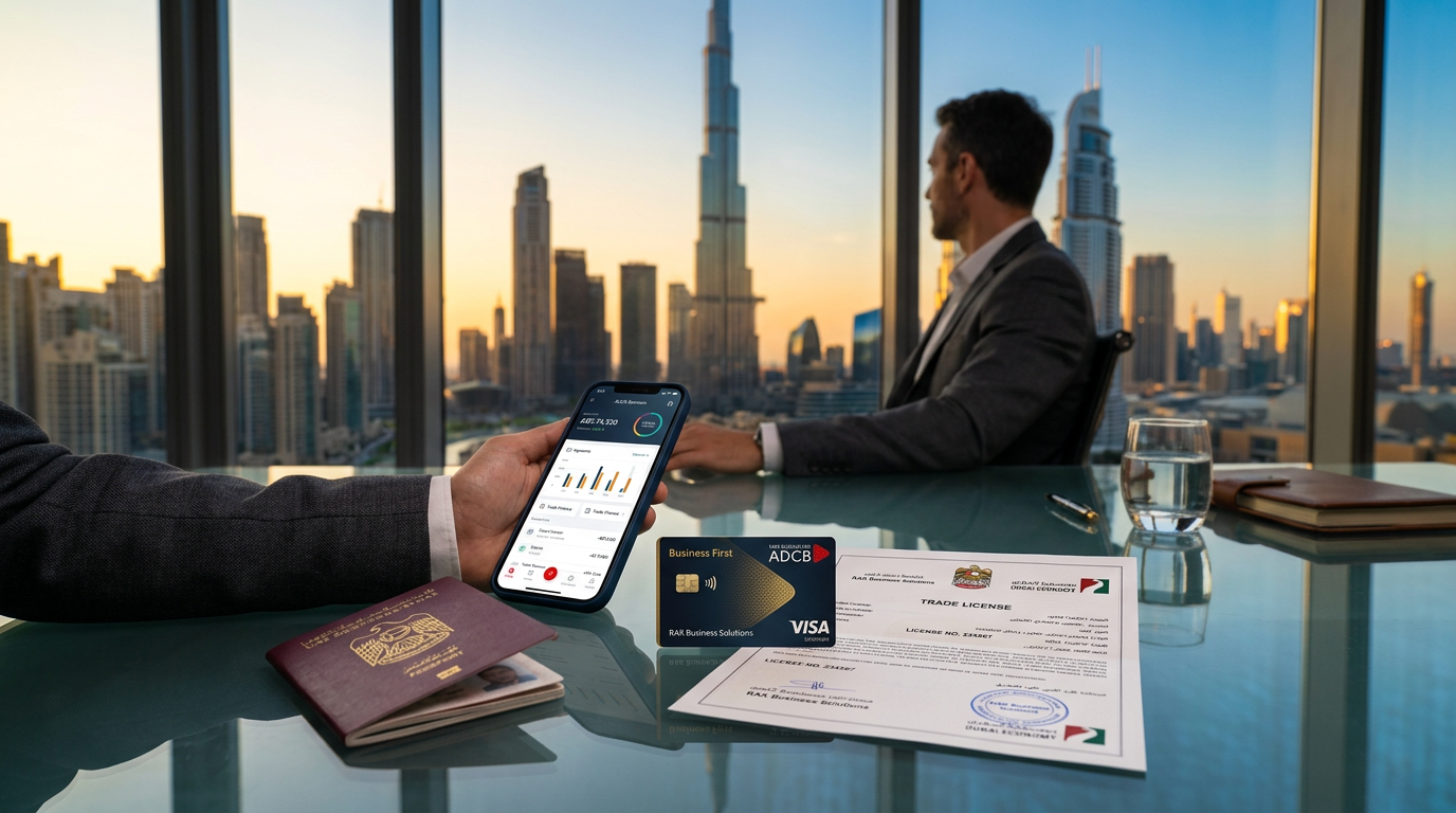 How Foreigners Can Open a Business Bank Account in the UAE (2026 Guide)